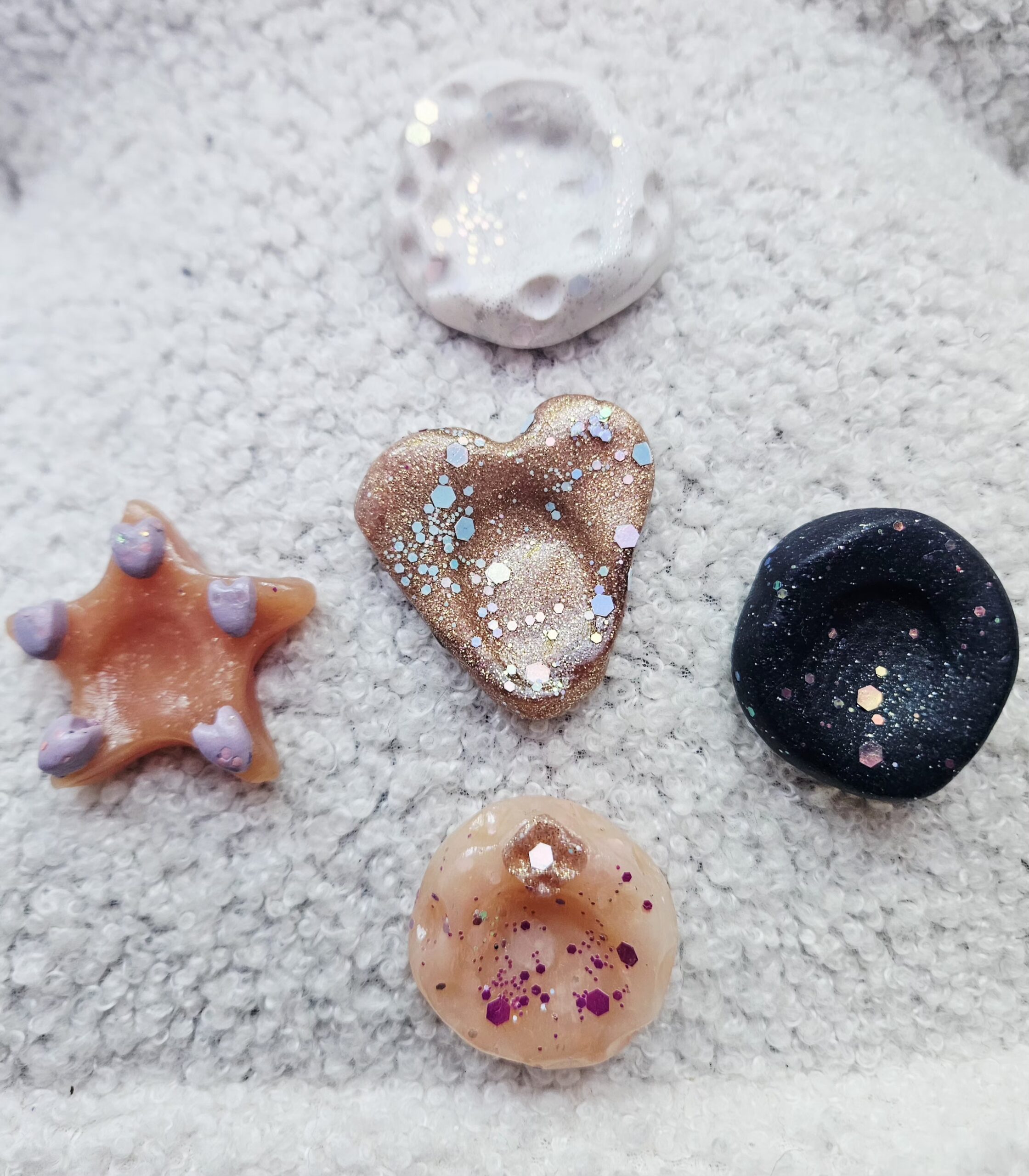 Lot de 2 Worry Stones — Grigris anti-chaos ✨